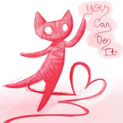 ottercola:  Yarny believes in you~!A small motivational Yarny