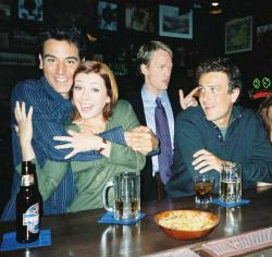 maclee:  adrixu:  Original photos from the opening of HIMYM 