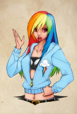 muh-arts:  Next pic is Dashie by ComiPa (X) 