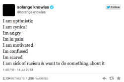 capturingherthoughts:  Solange Knowles and friends led a Peaceful