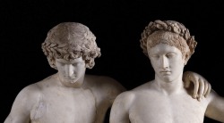 freystupid:  Castor and Pollux (San Ildefonso Group),    detail,