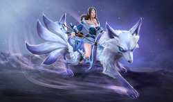 dota2daily:  Nosghar - The Lunar Fox Creator Credit: vikk0, Gamersbook