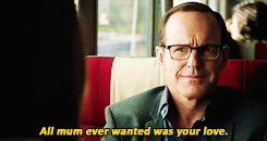 agentofgifs:  He’s right. You never had any time for her but