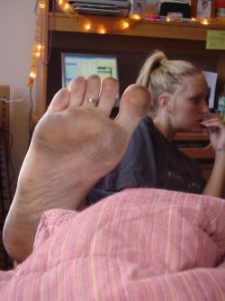 Is she and her superb goddess soles and toes insanely sexy or