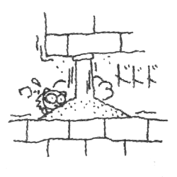 thevideogameartarchive: Sandopolis Zone sketches from Sonic &