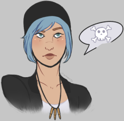 arkhamcity: doodled a chloe bc i haven’t posted art here in