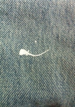 This is hilarious….a paint stain on my jeans looks exactly