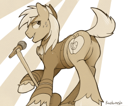 Man do I love this stallion’s voice though Sketch for a