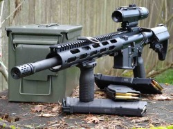 gunrunnerhell:  AR-15 Setup Nice overall rifle build. Been thinking