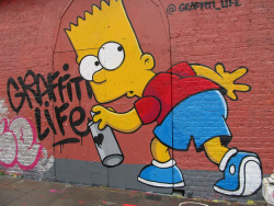 artpeoplemake:  Graffiti Life by gagibbens on Flickr.#Art #Bart