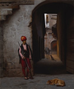 The Guard - Jean-Leon Gerome  1889