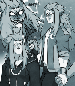 venacoeurva:   Here’s some Flustered Isa/Saix because I’m