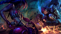 theriotleague:  League of Legends - Vi vs Jinx (original here)