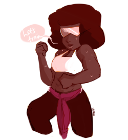 cliione:  i aint nearly strong enough to handle garnet yall looks