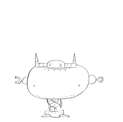 robotunicornblog:  I’ve animated the minotaur drawn by Luke