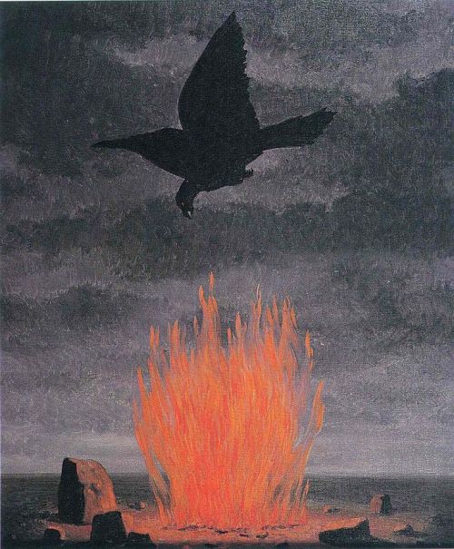 blackpaint20: RenÃ© Magritte.Â The Fanatics.Â 1955.