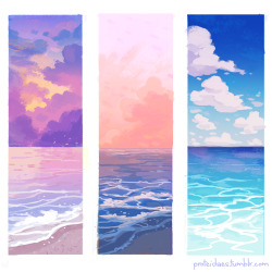 defaultpurple:  Seashores in soft light ✨🌊Patreon | Twitter