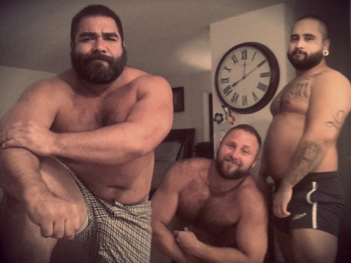 lixpex:  What did we do to you? We’re giving you your wish, twink boy. You’re gonna be a big ole muscle bear like us now.  chug one can of the special Bear Brew and you’ll be one of the gang to.