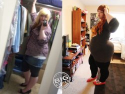 theweightgaincollection:  a gain and a gain: Beccabae 