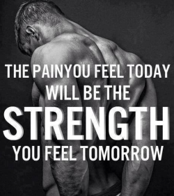 homegrownmuscle:  No pain no gain!