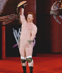 Sheamus starting his championship celebration a bit early ;)