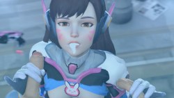 fluffy-pokemon:  D.va’s Bj/Hj/Cs  - Webmshare link (With sound)