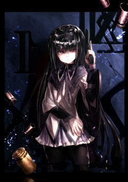 sokak:  akemi homura (mahou shoujo madoka magica) drawn by lain