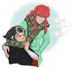 nhyworks:  Yu Yu Hakusho Secret Santa for akayashi! They requested