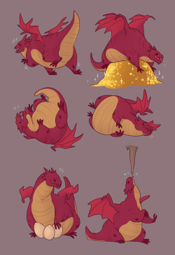 moreoy:A happy fat dragon !!