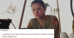 goddamneli:  Star Wars TFA text post 