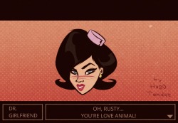 Dr. Girlfriend from Venture Bros. Love that show.  Newgrounds