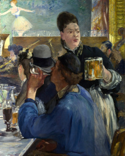 mimbeau:  Edouard Manet - Corner of a café concert - 1878