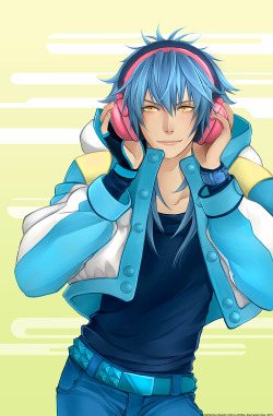 mmmaoh:1.25.2015 - I finally finished this illustration of Aoba!