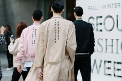 sebyul:  seoul fashion week fall 2015 street style shot by alex