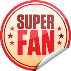      I just unlocked the Superfan sticker on GetGlue        