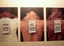 isawheaveninhiseyes:  Labels are for clothes
