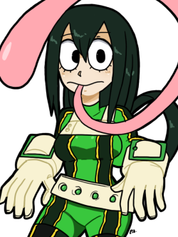 eyzmaster: My Hero Academia - Tsuyu Asui 01 by theEyZmaster 