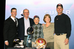 bleacherreport:  The Harbaugh family, including 97-year-old Grandpa