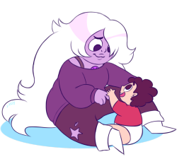 jacquelynkelly:  here’s a quick doodle of younger amethyst