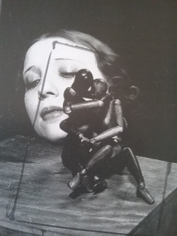 psychictigerthing:Lydia with mannequins  (photo by Man Ray).