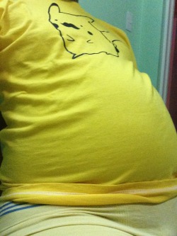 gordoluisgainer:  Felt like I was pregnant :P 