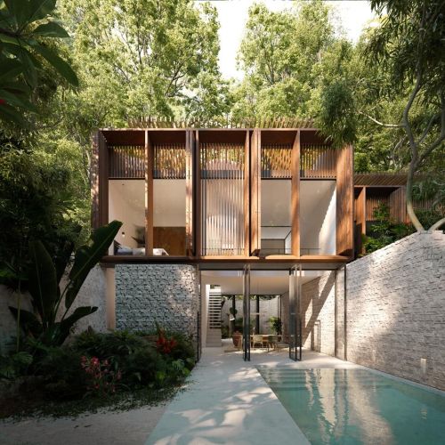 kazu721010:Residencias K’in en Tulum / Holland Harvey ArchitectsPhotos