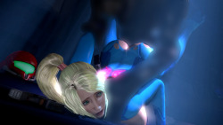 soundandsecrets: Samus x Xeno / AAC Animation: Ambrosine <looking