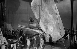 Frank Horvat - Filming Moby Dick, England, Elstree Film Studios,