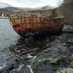 destroyed-and-abandoned:  Wreck, Norway Source: 彡erlingsi (flickr)