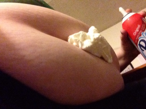 the-need-for-feed:  Teaser shots! I’m putting together a hot fudge sundae video. I’m the sundae. If you couldn’t tell. These would be so much more fun to make if I had a feeder or fellow feedee…