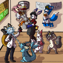 commission for foxidvivcon2k15 theme: “It’s Mostly