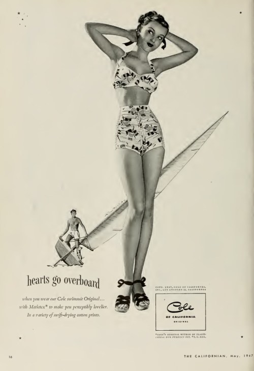fuad-ramses-73:    COLE OF CALIFORNIA Vintage ads  