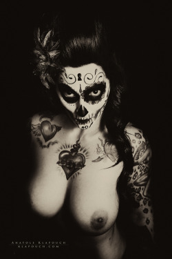 klapouch:  La Catrina VModel: Monik Suicide