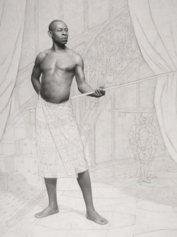 Anthony Baus, 2011, graphite on paper, 18” x 24”